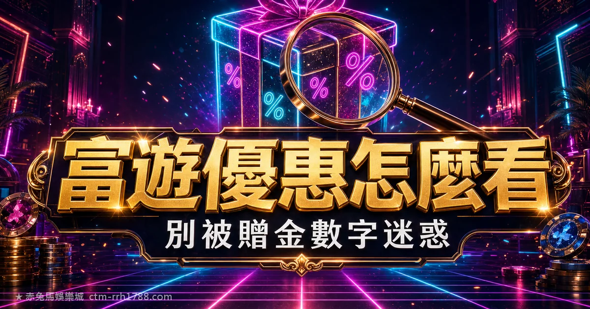 富遊娛樂城的優惠、體驗金怎麼看?教你不被贈金數字迷惑(中性評估指南)