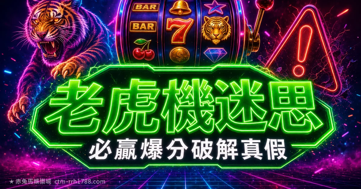 老虎機必贏爆分破解是真的嗎?一次破除迷思