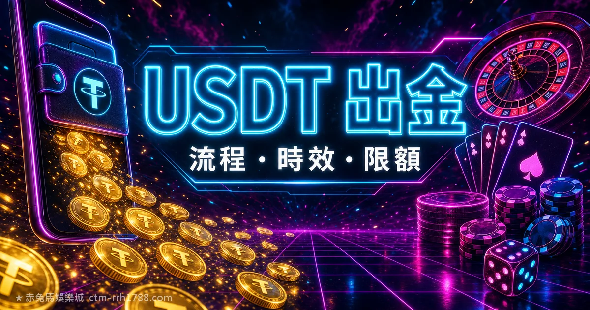 娛樂城 USDT 提現完整教學:出金到換回台幣每一步