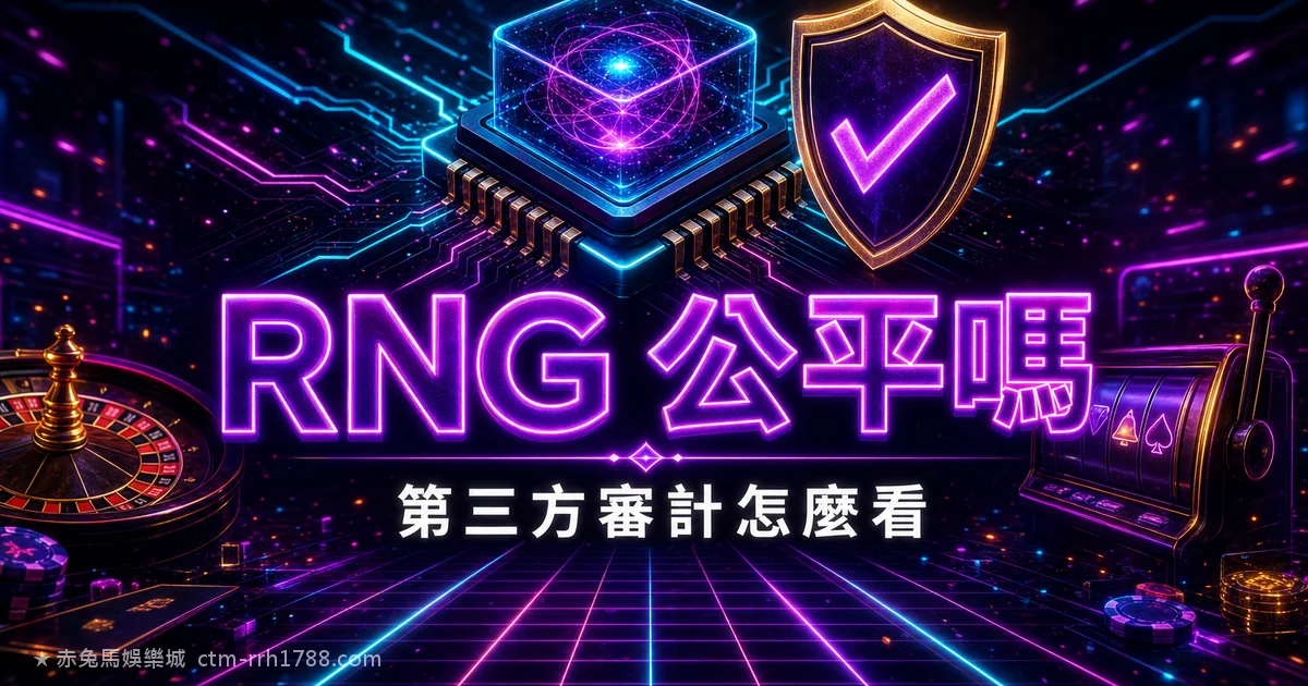 RNG 是什麼?娛樂城遊戲公平嗎?第三方審計怎麼看